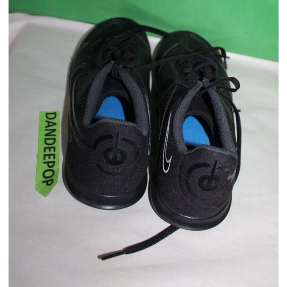 Nike Black Tiempo Legend Indoor Cleat Shoes US5 DA1189-001 Soccer Sport - Picture 3 of 6